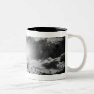 Caneca De Café Em Dois Tons Cloudscape