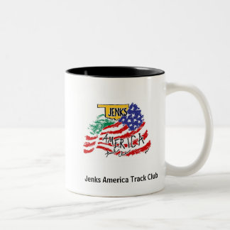 Caneca De Café Em Dois Tons Clube da trilha de Jenks América