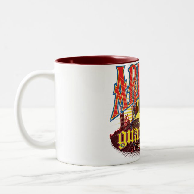 Caneca De Café Em Dois Tons Cobra do Arizona de Guarda (Esquerda)