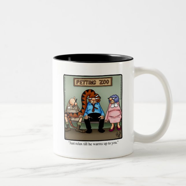 Caneca De Café Em Dois Tons Cobra Humor Coffee (Direita)