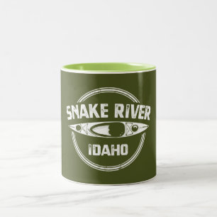 Caneca De Café Em Dois Tons Cobra River Idaho