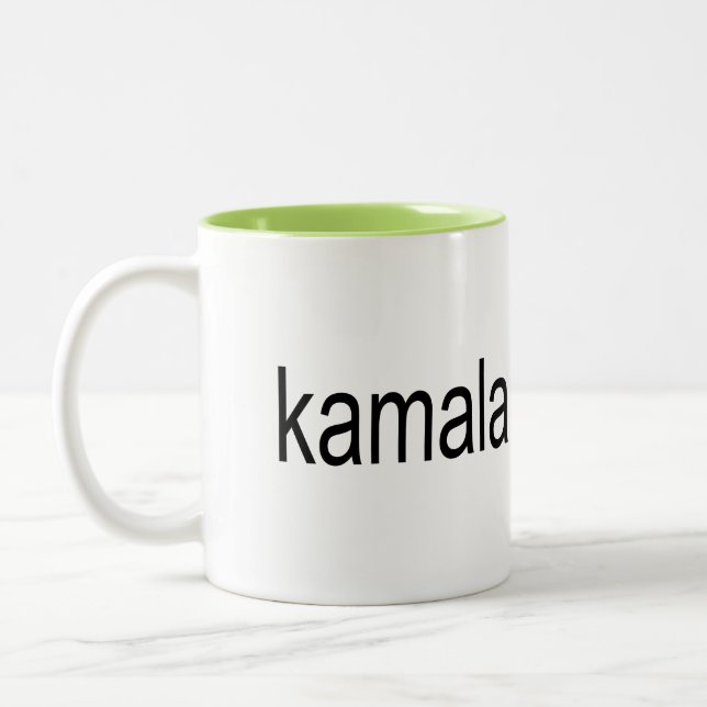 Caneca De Café Em Dois Tons Cobrir do Álbum Kamala (Esquerda)