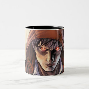 Caneca De Café Em Dois Tons Cobrir Terrestre Super-Homem - Cor