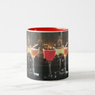 CANECA DE CAFÉ EM DOIS TONS **** COCKTAILS DE NATAL** MUG DE NATAL LEGAL