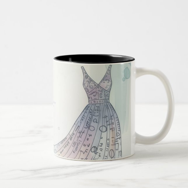 CANECA DE CAFÉ EM DOIS TONS CODE FASHIONABLY MUG  (Direita)