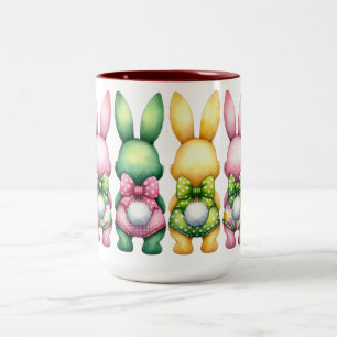 Caneca De Café Em Dois Tons Coelhinho da Praia Bebê
