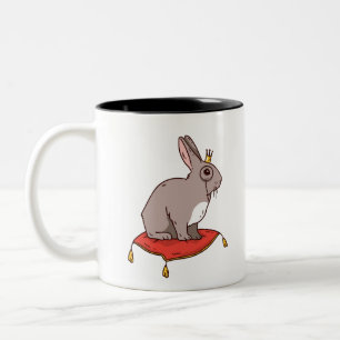 Caneca De Café Em Dois Tons Coelho Nobre