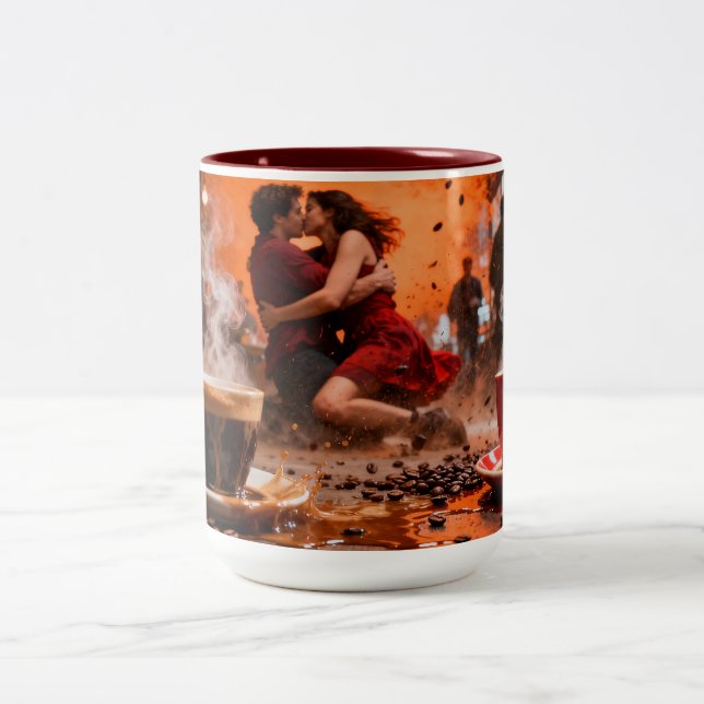 Caneca De Café Em Dois Tons Coffee 7 Love (Centro)
