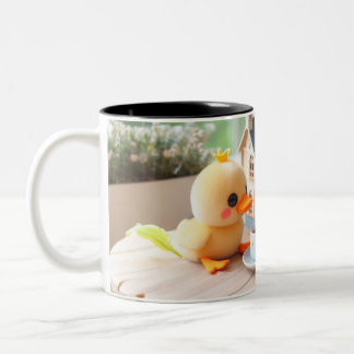 Caneca De Café Em Dois Tons coffee birds