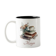 Coffee Boho Typografia Floral Watercolor