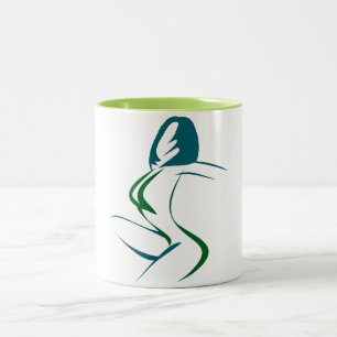 Caneca De Café Em Dois Tons Coffee Clip-Arte de Vetor para Mulheres