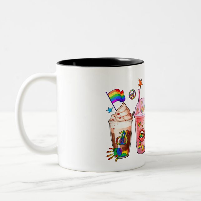 Caneca De Café Em Dois Tons Coffee Coffee Mug (Esquerda)