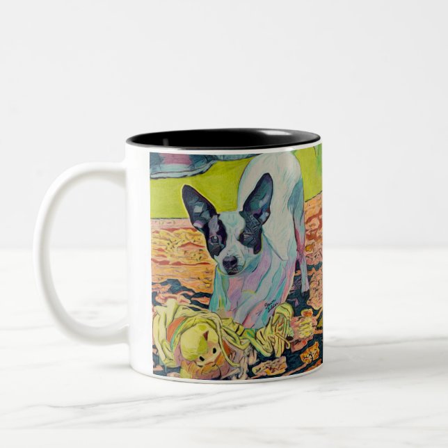 Caneca De Café Em Dois Tons Coffee Coffee Mug (Esquerda)
