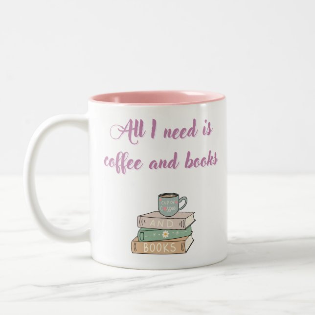 Caneca De Café Em Dois Tons Coffee cup mug (Esquerda)