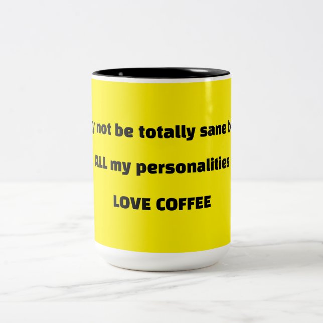 CANECA DE CAFÉ EM DOIS TONS COFFEE HUMOR (Centro)