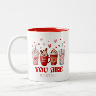 Caneca De Café Em Dois Tons Coffee Lover Valentines Day