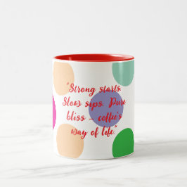 Caneca De Café Em Dois Tons Coffee Lovers Mug