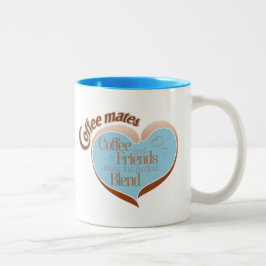 Caneca De Café Em Dois Tons Coffee mates
