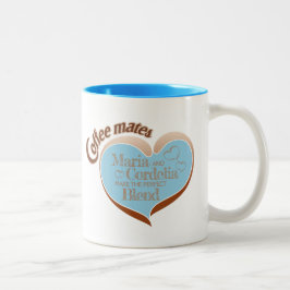 Caneca De Café Em Dois Tons Coffee mates Two-Tone coffee mug