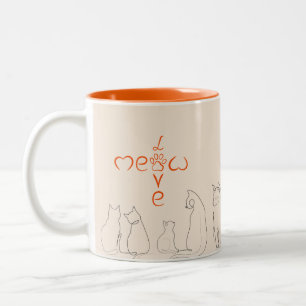 Caneca De Café Em Dois Tons Coffee Mug
