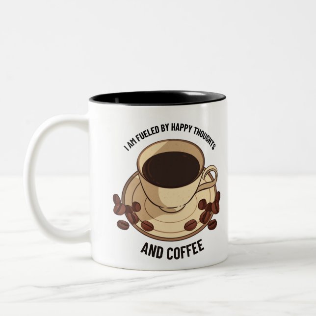 Caneca De Café Em Dois Tons Coffee Mug (Esquerda)