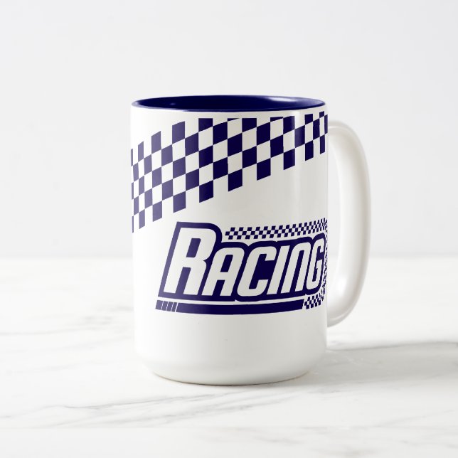 Caneca De Café Em Dois Tons Coffee Mug (Frente Esquerda)