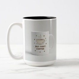 Caneca De Café Em Dois Tons Coffee Mug