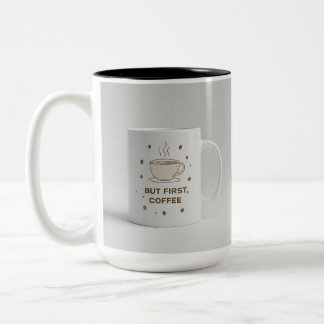 Caneca De Café Em Dois Tons Coffee Mug