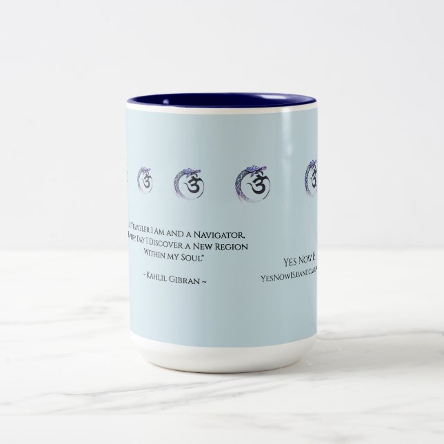Caneca De Café Em Dois Tons Coffee Mug (Centro)