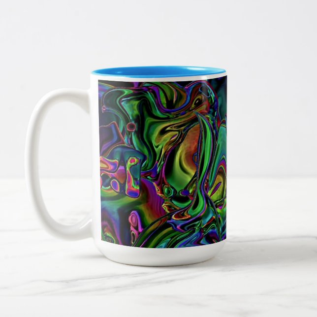 Caneca De Café Em Dois Tons Coffee Mug (Esquerda)