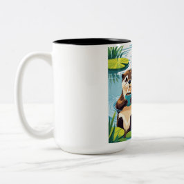 Caneca De Café Em Dois Tons Coffee Mug