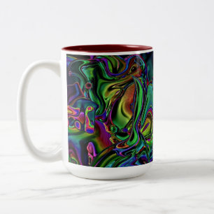 Caneca De Café Em Dois Tons Coffee Mug