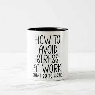 Caneca De Café Em Dois Tons Coffee Mug de Local de Trabalho