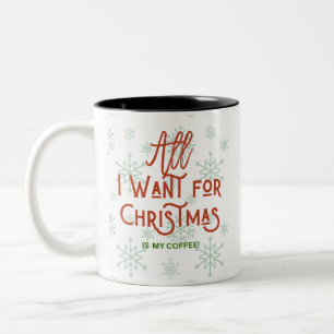 Caneca De Café Em Dois Tons Coffee Mug de Natal