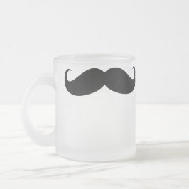 Caneca De Café Em Dois Tons Coffee Mug disfarça bigode engraçado
