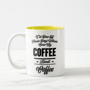 Caneca De Café Em Dois Tons Coffee Mug Engraçado
