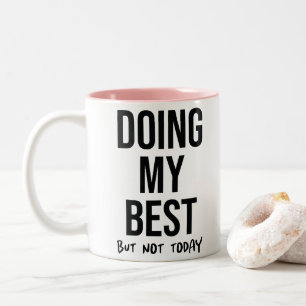 Caneca De Café Em Dois Tons Coffee Mug Engraçado De Dois Tons