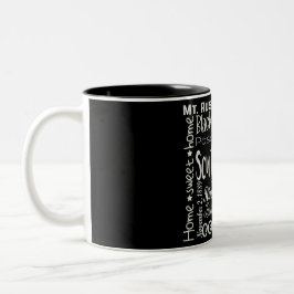 Caneca De Café Em Dois Tons Coffee Mug State/South Dakota