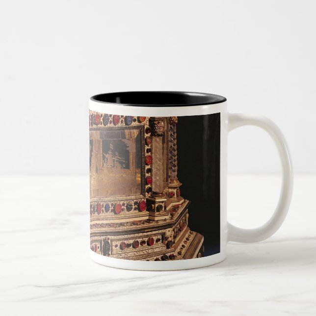 Caneca De Café Em Dois Tons Cofre do casamento, 1753 (Direita)