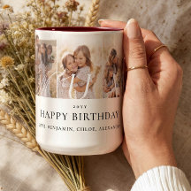 Colagem de Fotos da Mamãe Presente de Aniversário 