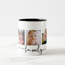 colagem personalizada da família de fotos