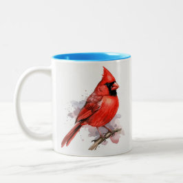 Caneca De Café Em Dois Tons Coleção Birdie