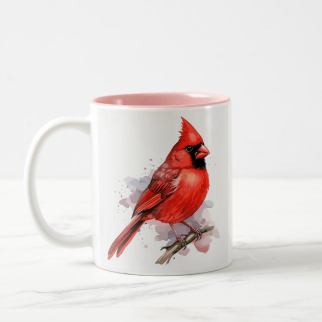 Caneca De Café Em Dois Tons Coleção Birdie (Esquerda)