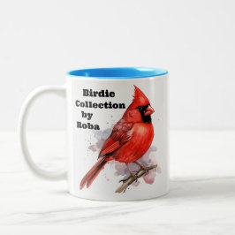 Caneca De Café Em Dois Tons Coleção Birdie