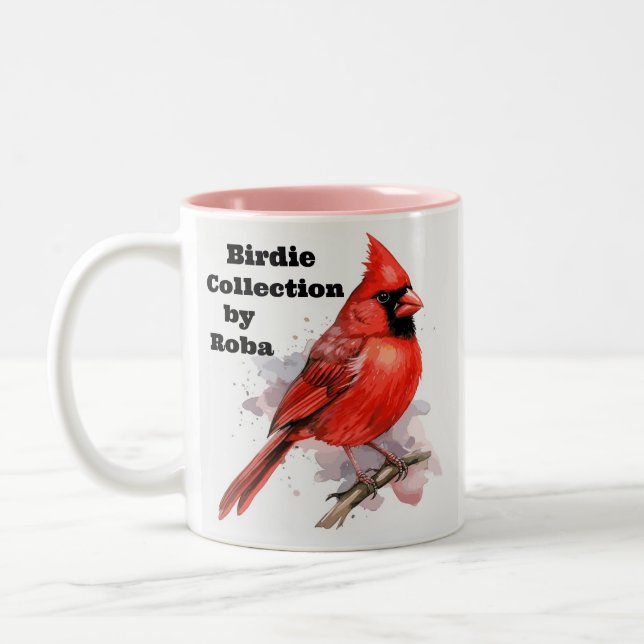 Caneca De Café Em Dois Tons Coleção Birdie (Esquerda)