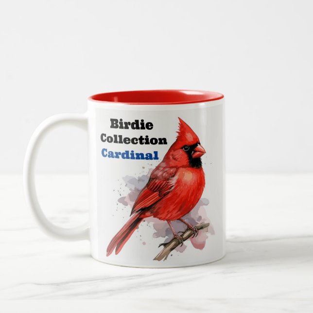 Caneca De Café Em Dois Tons Coleção Birdie (Esquerda)