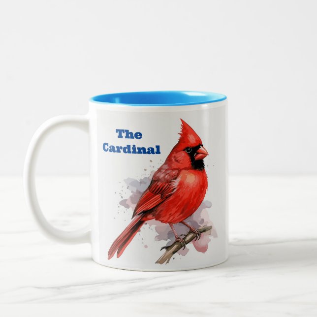 Caneca De Café Em Dois Tons Coleção Birdie (Esquerda)