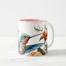 Coleção Cute Hummingbird de Mug Café Bicarbono