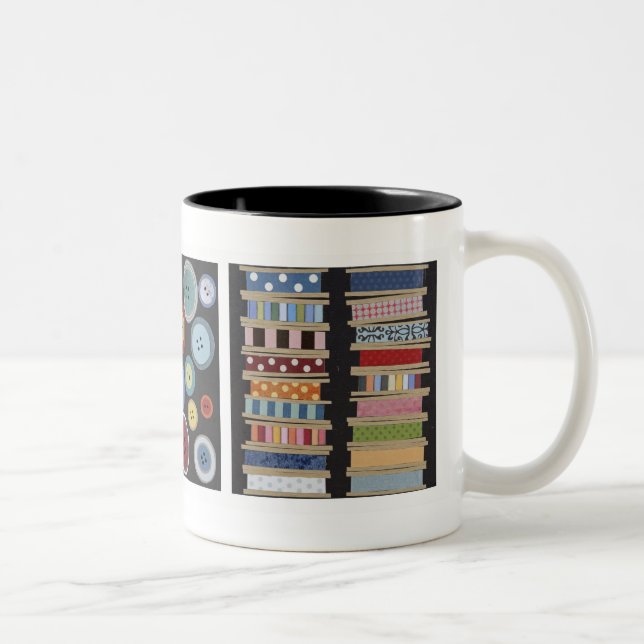 Caneca De Café Em Dois Tons Coleção das coleções (Direita)