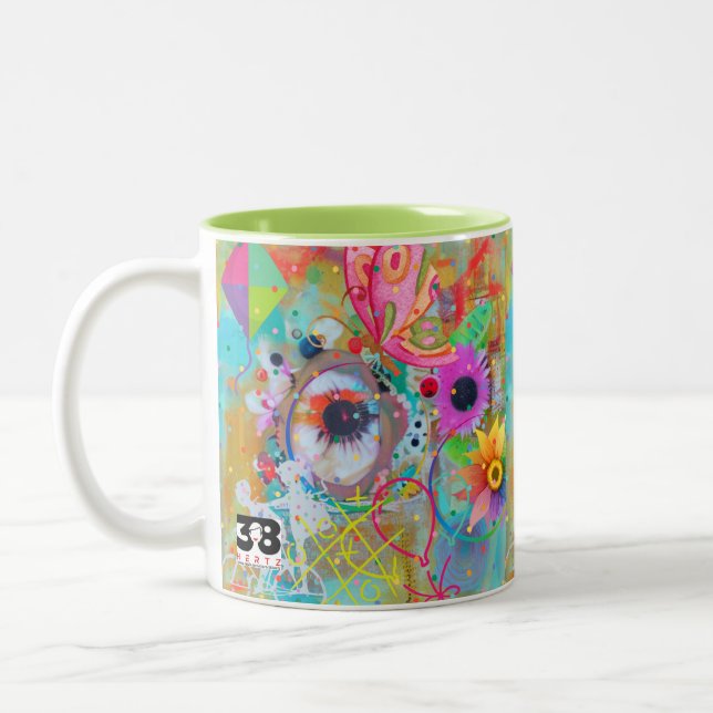 Caneca De Café Em Dois Tons Coleção de Dias Halcyon (Esquerda)
